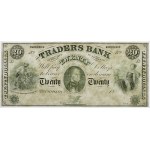 USA, Traders Bank - Richmond Virginia, 20 dollars