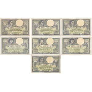 500 gold 1919 - set (7pcs)