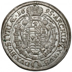 Austria, Leopold I, 15 kreuzer 1695, Graz