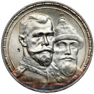 Rosja, Mikołaj II, Rubel 1913, 300 lat Romanowów - piękny