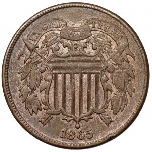 USA, 2 cents 1865