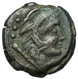 Roman Republic, M. Fabrinus (132 BC) AE Quadrans