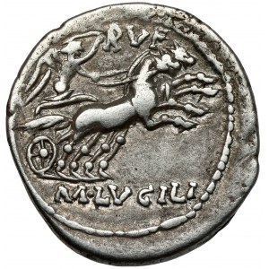 Roman Republic, M. Lucilius Rufus (101 BC) AR Denarius