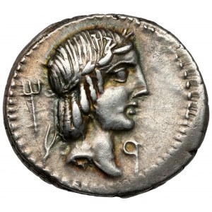 Roman Republic, L. Calpurnius Piso Frugi (90 BC) AR Denarius