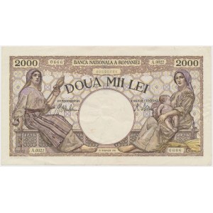 Romania, 2.000 Lei 1941