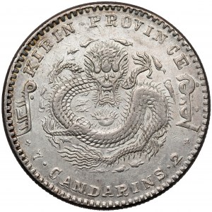 China, Kirin, Yuan / Dollar year 37 (1900)