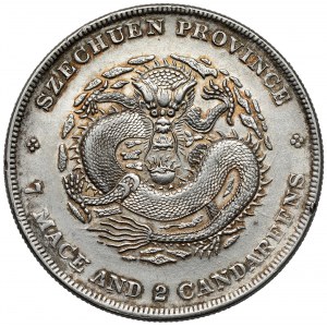 Chiny, Szechuan, Yuan / Dollar bez daty (1901-1908)