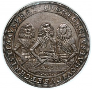 Śląsk, Trzej Bracia, Talar 1658, Brzeg