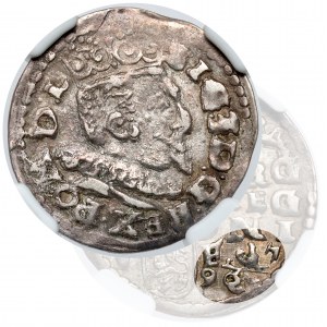 Sigismund III Vasa, 3 groschen Lublin 1597 - Koste - rare (R7)