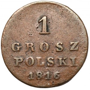 1 grosz polski 1816 IB