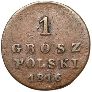 1 grosz polski 1816 IB