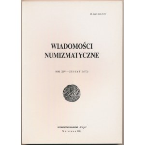 Wiadomości numizmatyczne 2001/2