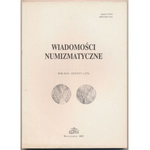 Wiadomości numizmatyczne 2002/1