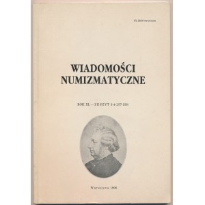 Wiadomości numizmatyczne 1996/3-4