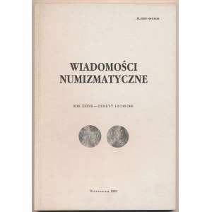 Wiadomości numizmatyczne 1993/1-2