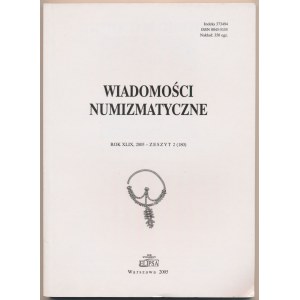 Wiadomości numizmatyczne 2005/2