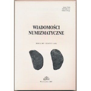 Wiadomości numizmatyczne 2007/1