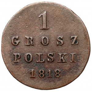 1 grosz polski 1818 IB