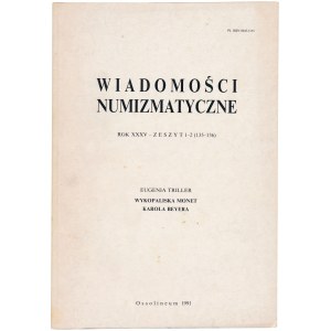 Wiadomości numizmatyczne 1991/1-2