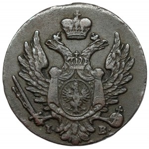 1 grosz polski 1823 IB z MIEDZI KRAIOWEY