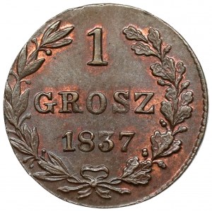 1 grosz 1837 MW, Warszawa