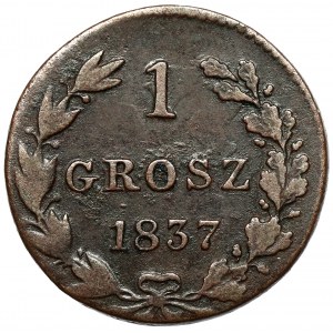1 grosz 1837 MW, Warszawa