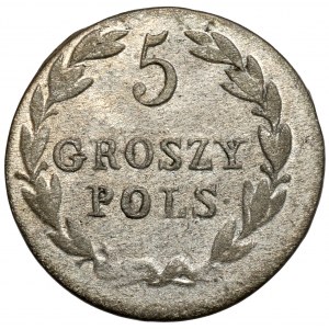 5 groszy polskich 1826 IB