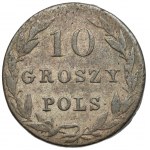 10 groszy polskich 1830 FH - Hunger - rzadkie