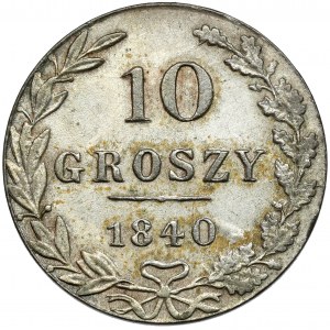 10 haléřů 1840 MW