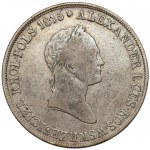 5 złotych polskich 1833 KG - SKRĘTKA 45 stopni