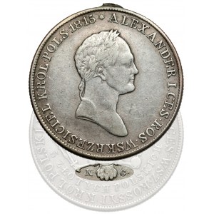 5 złotych polskich 1834 KG - Gronau - RZADKIE