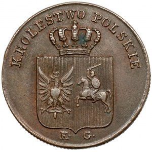 Powstanie Listopadowe, 3 grosze 1831 - SKRĘTKA 90 stopni