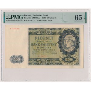 500 złotych 1940 - B