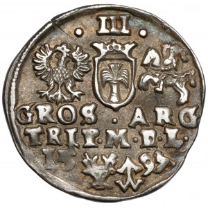 Zygmunt III Waza, Trojak Wilno 1597 - Lidman