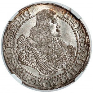 Silesia-Liegnitz-Brieg, Georg Wilhelm, 1/2 Thaler 1675 CBS, Brieg