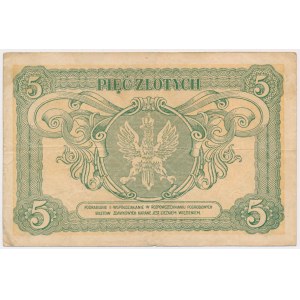 5 złotych 1925 - C - Konstytucja