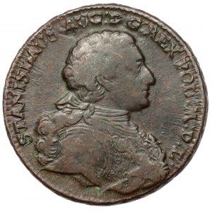 Poniatowski, Trojak 1766-g, Kraków - zbrojarz