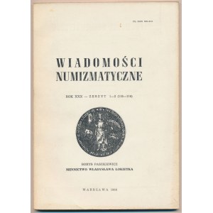 Mennictwo Władysława Łokietka, B. Paszkiewicz