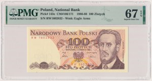 100 złotych 1986 - RW