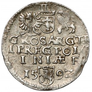 Zygmunt III Waza, Trojak Olkusz 1592