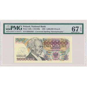 2 mln złotych 1992 - B