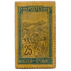 Madagaskar, 0.25 Franc (1916)