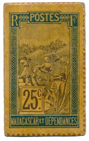Madagascar, 0.25 Franc (1916)
