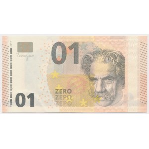 Germany, Testnote 01 EURO - Albert Schweitzer