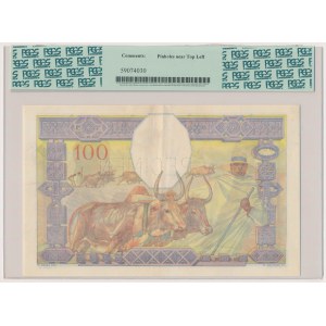 Madagascar, 100 Francs (1937) - SPECIMEN