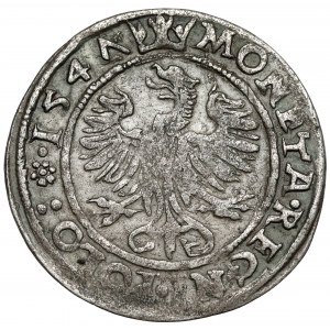 Zygmunt I Stary, Grosz Kraków 1547 ST - leżące 7 - rzadki