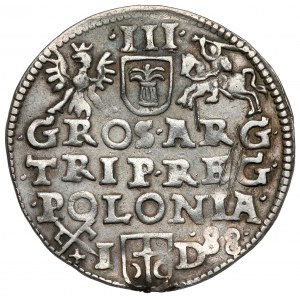 Zygmunt III Waza, Trojak Poznań 1588 ID