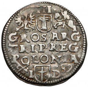Zygmunt III Waza, Trojak Poznań 1589 ID