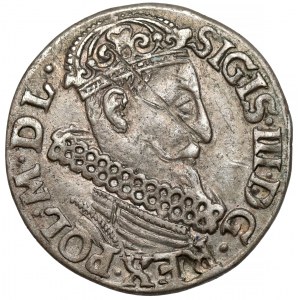 Zygmunt III Waza, Trojak Kraków 1618 - SIGIS