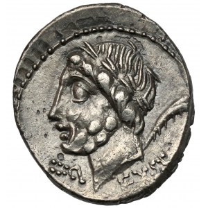 Roman Republic, L. i C. Memmius L. f. Galeria (89 BC) AR Denarius